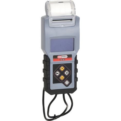KS Tools 12V Digital-Batterie- und Ladesystemtester mit integriertem Drucker (1/5)