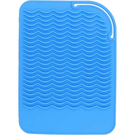 Coussin isolant thermique pliable bleu pour rouleaux chauffants électriques, tapis résistant à la chaleur (1/5)