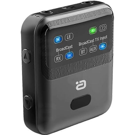 Émetteur-récepteur audio Bluetooth 5.4 LE, partage de flux audio (1 émetteur vers plus de 100 récepteurs), codecs AAC/AptX-AD/LC3, prise USB US (1/5)
