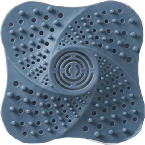 Le Couvercle de Filtre de Drain de Sol Réutilisable en Silicone pour Collecteur de Cheveux de Douche Empêche Le Colmatage des Protections de Plomberie avec Une Forte Adhérence,. (1/5)