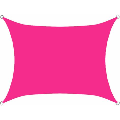 Jardin Cour imperméable à l'eau feuilles tombées protection pare - soleil filet imperméable rectangulaire pare - soleil et anti - UV voile mur extérieur pare - soleil mur extérieur 2 3 mètres (rose r (1/5)