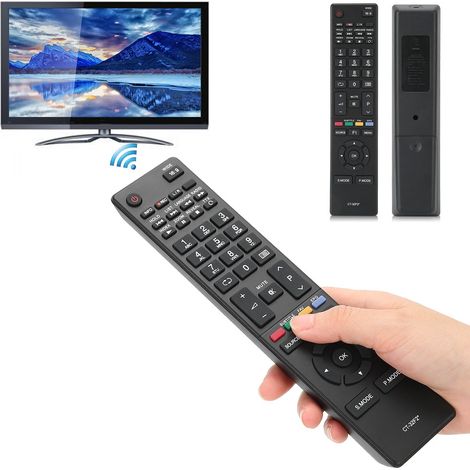 Télécommande Universelle pour Smart TV, Compatible avec CT-32F2 et Autres Téléviseurs (1/5)