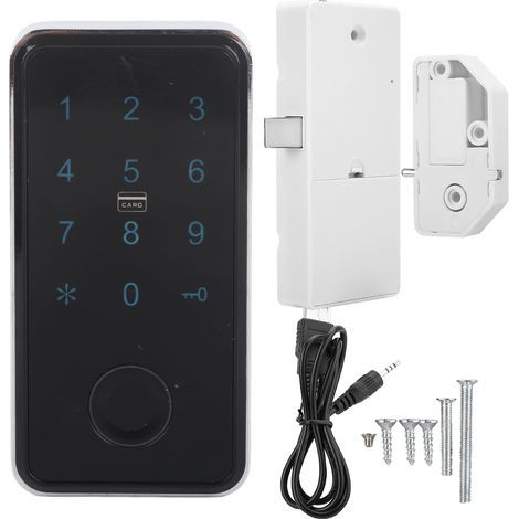 Intelligentes elektronisches schlüsselloses Schloss, digitales Fingerabdruckpasswort, für Aktenschrank (Geld) (1/5)