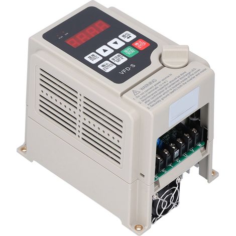 Frequenzumrichter mit variabler Drehzahl, einphasiger Eingang, dreiphasiger Ausgang, Frequenzumrichter VFD 220 V (1,5 kW) (1/5)