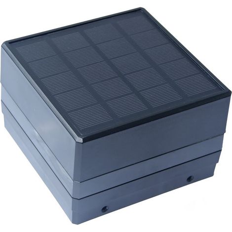 Home Deluxe Cubrepostes con iluminación LED solar CALLUX COVER - lote de 1 (1/3)