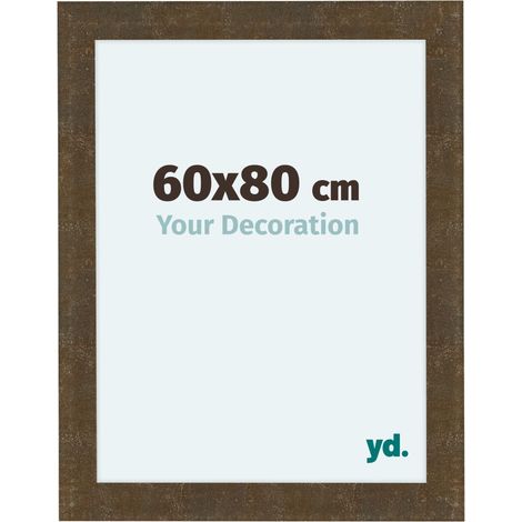 yd. - Cadre photo 60x80 - Or Antique - MDF - Como (1/5)