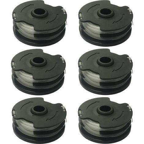 Nylon trimmer line spools for Parkside PRTA 20-Li A1/B2/C3 brushcutters – Pack of 6 – Thickness 1.4 mm – Length 2 x 5 m (1/5)
