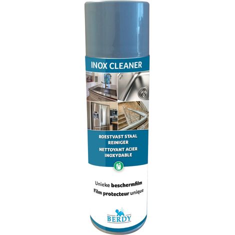 Inox cleaner - Nettoyant pour acier inoxydable - Berdy - 0,5 L - Aérosol