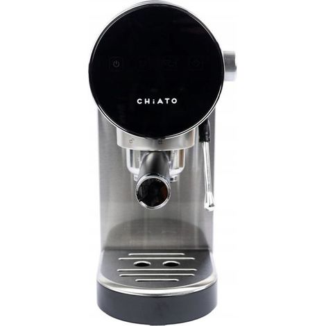 ChiATO Luna Style 1360 W Silber/Grau Espressomaschine