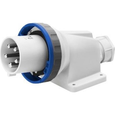 Gewiss IP67 90° Angled Application Inlet 2P+E 63A 230V 6H