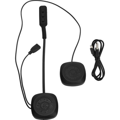 Casque Moto Bluetooth 5.0 avec Écouteurs Sans Fil et Réduction de Bruit Stéréo (1/5)