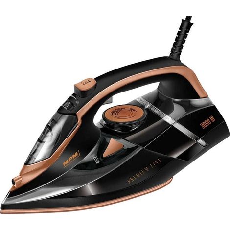 MPM MZE-24/C fer à repasser vapeur noir cuivre 3000W