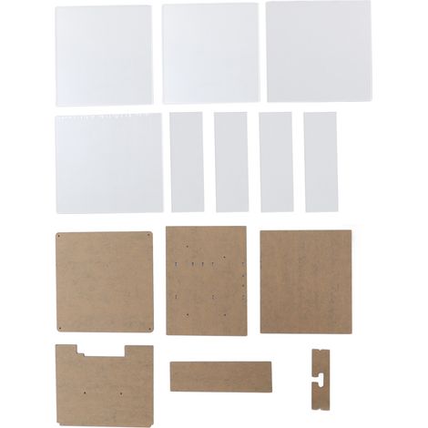 Housse de protection imprimante 3D Voron 0.2, tente anti-poussière PC à température constante, couvercle isolant, enceinte étanche pour impression. (1/5)