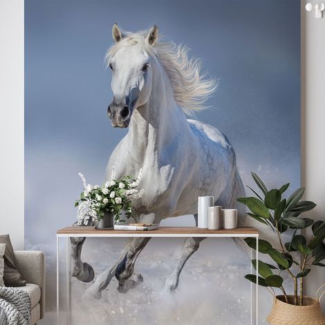 Papier peint panoramique - Cheval - 130 cm x 195 cm (1/4)
