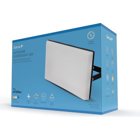 Proyector 50w 4750lm 21,5x8x23,5cm alu ne 6000k design garza (1/5)