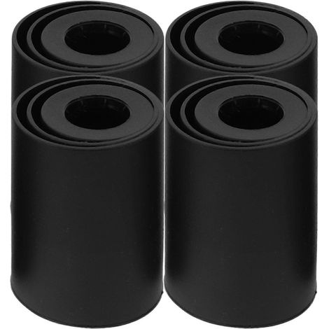 Lot de 4 housses de protection pour vérin à gaz télescopique de bureau, housses de protection pour vérin de chaise (1/5)