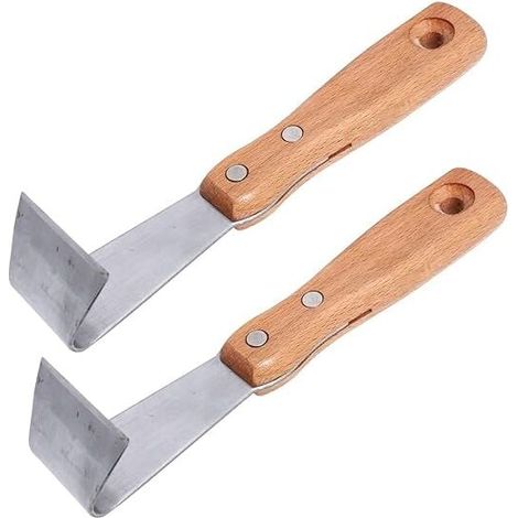 Desmalezadora de grietas, herramienta para desmalezar, cortador de corteza de árboles frutales, raspador de corteza para jardinería, herramienta de jardinería para césped y patio. (1/4)