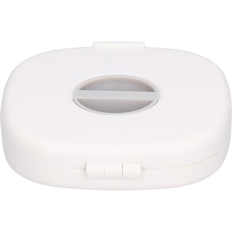 Organisateur de câbles de données rotatif et multifonctionnel avec support pour téléphone et enrouleur de câble de chargement (blanc) (1/5)