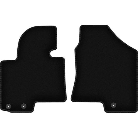 Tapis de sol avant basiques en velours pour : Kia Sportage III SUV (2010-2015) (1/5)