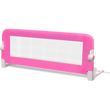Kleinkind Sicherheit Bettgitter 102x42 cm Rosa vidaXL