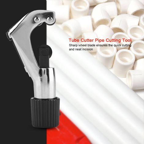 Coupe-tubes réglable avec molette de coupe pour tuyaux en cuivre, aluminium et PVC de 6 à 42 mm (1/5)