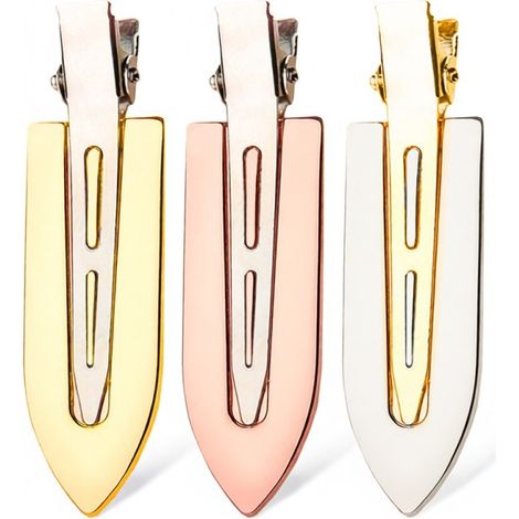 Horquillas que no dejan marcas, horquillas metálicas, pinzas para el cabello, pasadores a presión para niñas y mujeres, maquillaje y peinado.