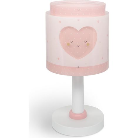 Lampe de chevet ou de table enfant Rose Cœur, 76011NS, G4 - LED 4 W - Ampoule incluse (1/5)