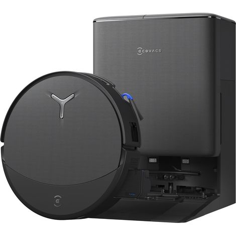 Aspirateur robot Ecovacs DEEBOT T90 PRO OMNI – Sans sac 0,25 L – Chargement rapide – Purification de l'air – Pour espaces confinés
