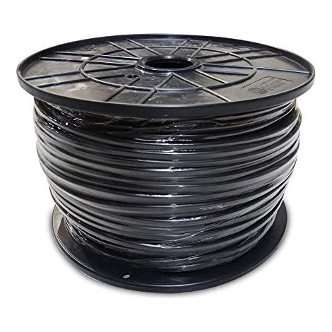 Acrylschlauch Kabeltrommel 1kv schwarz 5x1,5mm 100m (große Trommel ø400x200mm)