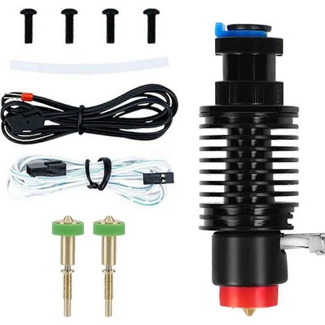 Set aus 2 V6 Keramik-Heizkörperdüsen, Messingdüsen, Heizungsanschluss, Endstück, goldfarben, kompatibel mit Standardinstallation. (1/5)
