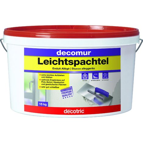 Decotric Decomur Leichtspachtel 15 kg Spachtelmasse