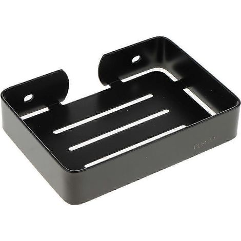 Seifenhalter aus Edelstahl & herausnehmbare Duschseifenschale, hält Bad, Badewanne und Küchenspüle trocken und sauber, einfache Reinigung-Black (1/5)