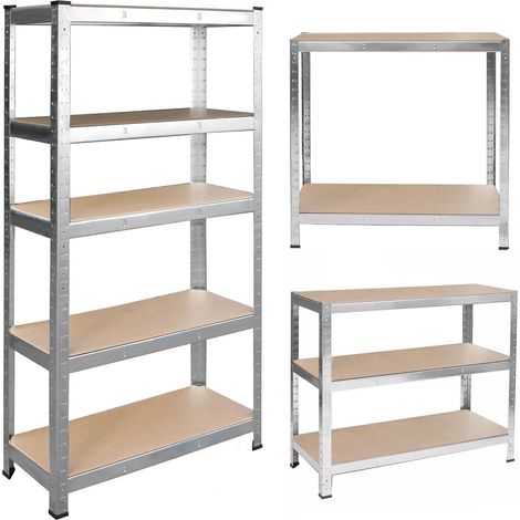Estantería metálica para almacén 205 x 120 x 45 Humberg 4850
