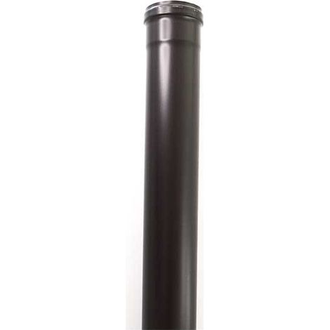 Elemento lineare serie pellet 1,2 mm in acciaio al carbonio verniciato nero : Diametro - Ø80 MT 2