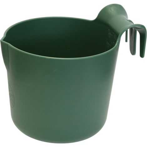 verde scuro - Mangiatoia portatile Okplast 8 litri verde