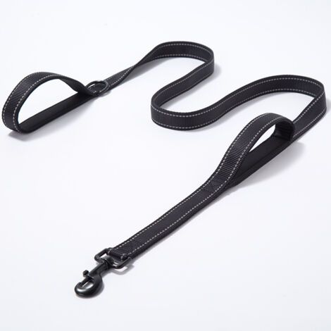Laisse pour chien Pet Gear 1,5 m de long rembourrée à double poignée robuste pour le contrôle et la sécurité (1/3)
