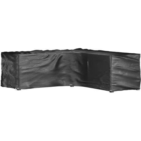 Maison Exclusive - Coperture Mobili da Giardino a L 2pz 16 Occhielli 285x285x90cm