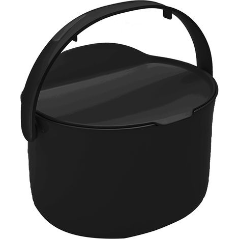 Poubelle à compost ORGANKO DAILY 3,3L noir SKAZA (1/4)