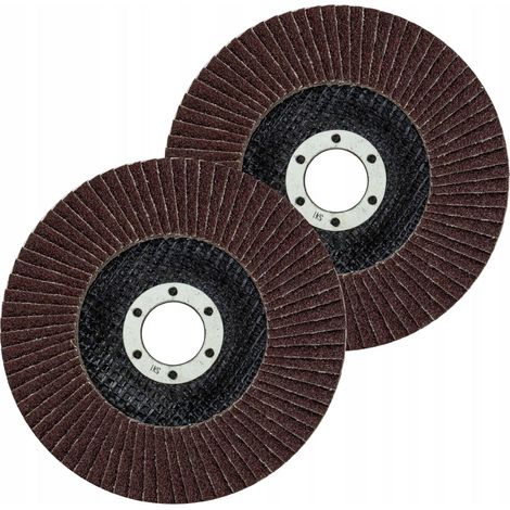 Fächerscheibe 125 mm, 2 Stück, gemischte Farbabstufungen, VERGIONIC