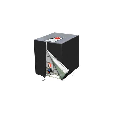 Housse de protection pour réservoir d'eau IBC de 1000 L, protection anti-poussière, anti-UV et anti-pluie, 120 x 100 x 116 cm (1/5)