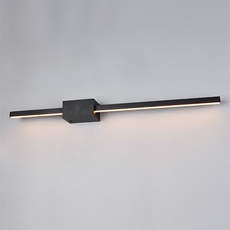 Lampe murale moderne Cassino noir 70,5 cm - 237779132