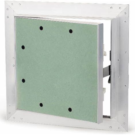 Index – Trappe de visite standard en aluminium 13mm 400x400mm – Pour chantiers humides – Fixation par clips – Lot de 2 unités (1/4)