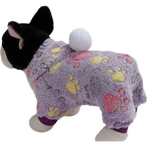 Ropa de algodón para perros, franela de lana (1/5)