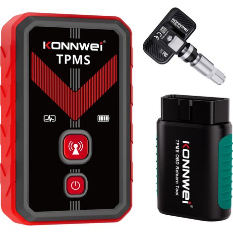 TK100 Capteurs TPMS Programmables Universels - Remplacement pour 315MHz 433MHz Système de Surveillance de Pression des Pneus -CYKF (1/5)