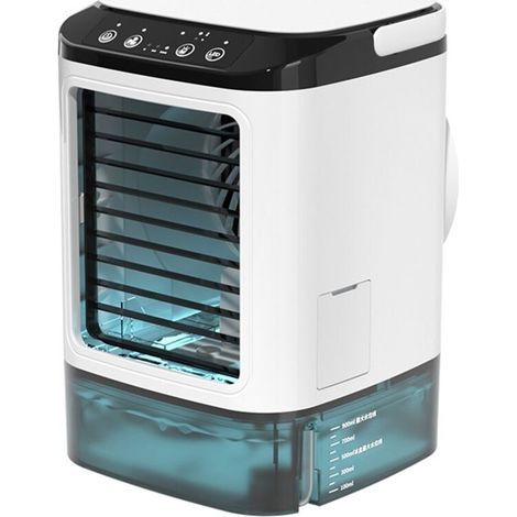 Refroidisseur d'air par évaporation, ventilateur de climatiseur Portable, 3 vitesses de vent pour la maison (1/5)