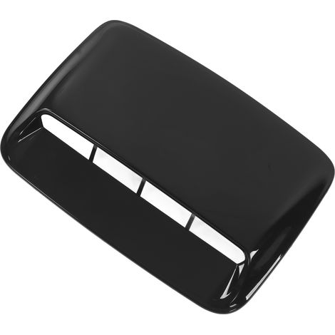 Glänzend schwarze Lüftungshaube für die Motorhaube, universelle Tuning-Abdeckung, Zubehör für Fahrzeugmodifikationen (1/5)
