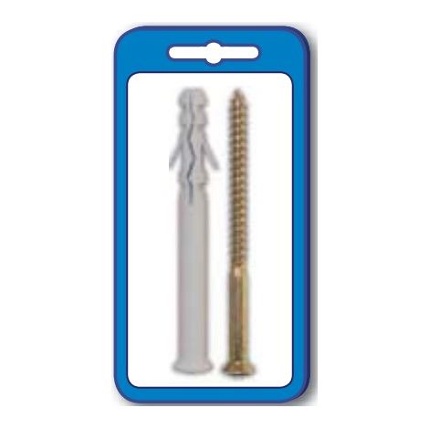 TENGO - 6 TASSELLI PROLUNGATI 8X80MM CONVITE POZIDRIV