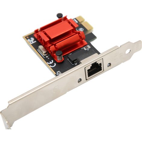 Carte Ethernet PCIe PCI Express x1, compatible PXE, 10/100/1000 Mbps, RJ45 LAN, duplex intégral/semi-duplex, carte Ethernet Gigabit