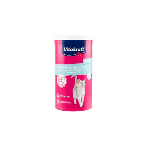 deodorante per lettiera vitakraft "riso e latte" 720 grammi