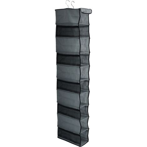 10 couches penderie sac de rangement suspendu forte charge portant multicouche sac de rangement suspendu pour chaussures chapeau sous-vêtements (1/5)